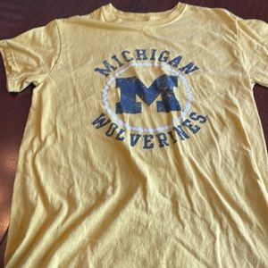 Michigan logo tshirt